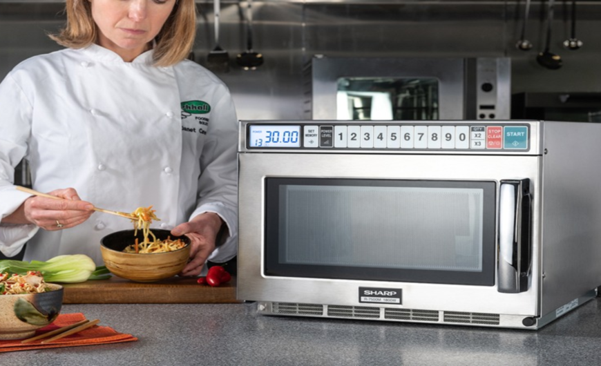 Microondas Industriales Sharp: 3 años de garantía, la mejor del mercado Mexicano
